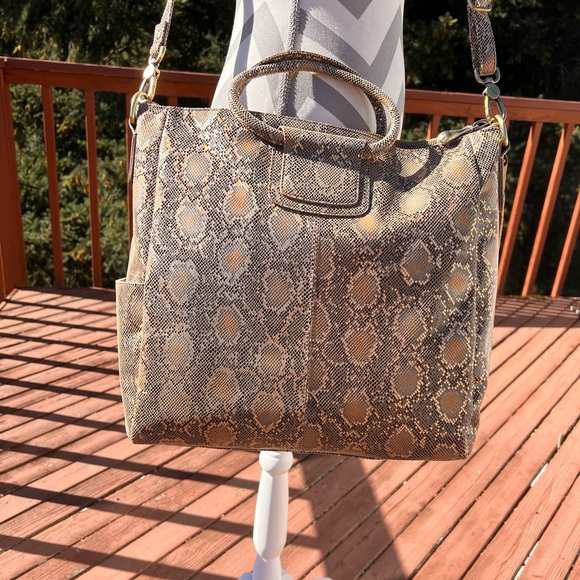 HOBO Sheila handbag in Metal Snake NWT! - Picture 1 of 8